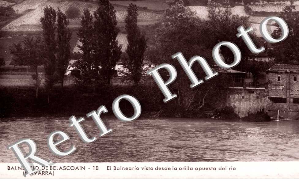 El Balneario visto desde la orilla opuesta del rio