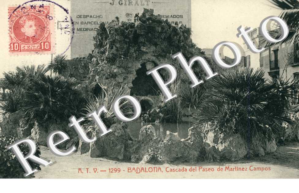 Cascada del Paseo de Martinez Campos