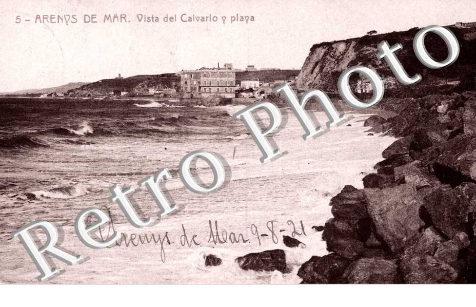 Vista del Calvario y Playa