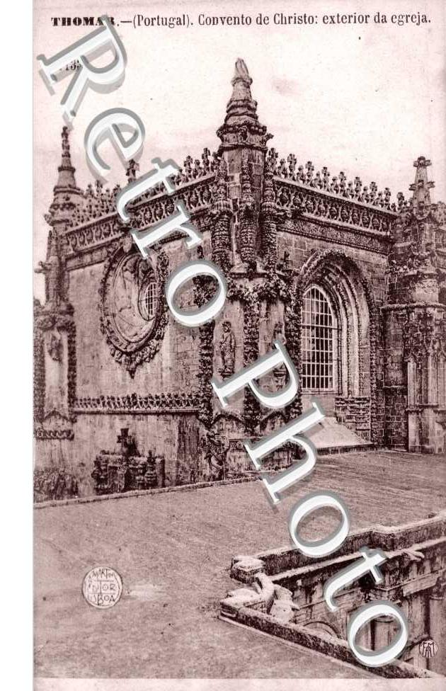 Convento de Christo : exterior da egreja