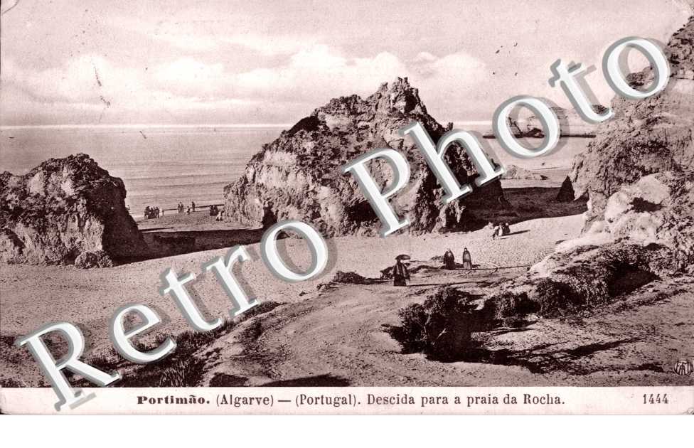 Descida para a Praia da Rocha