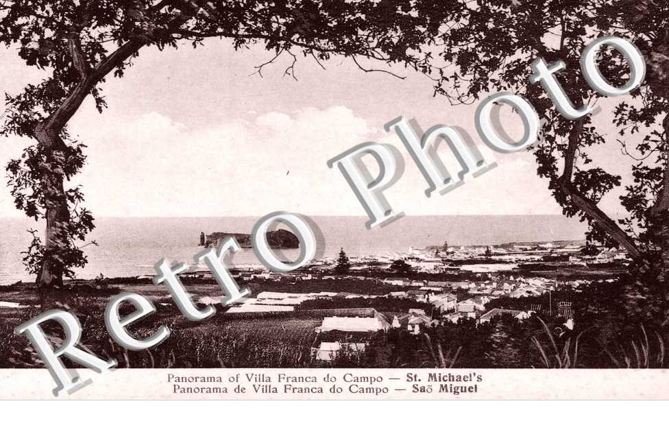 Panorama of Villa Franca do Campo,  St Michael's
