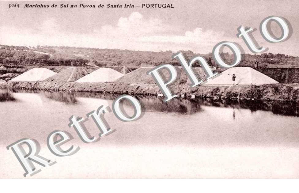 Marinhas de Sal na Povoa de Santa Iria