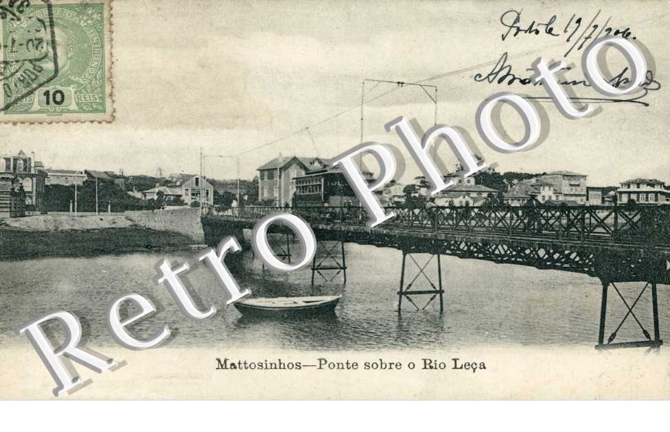 MATTOSINHOS Ponte sobre o Rio Leca