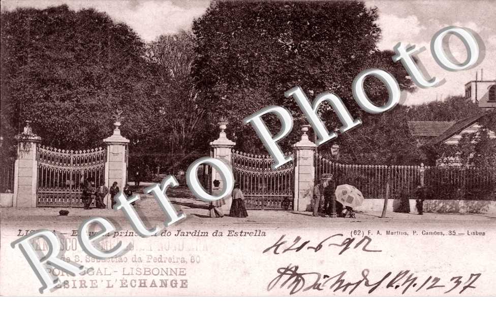 entrada da principalm do Jardim da estrada
