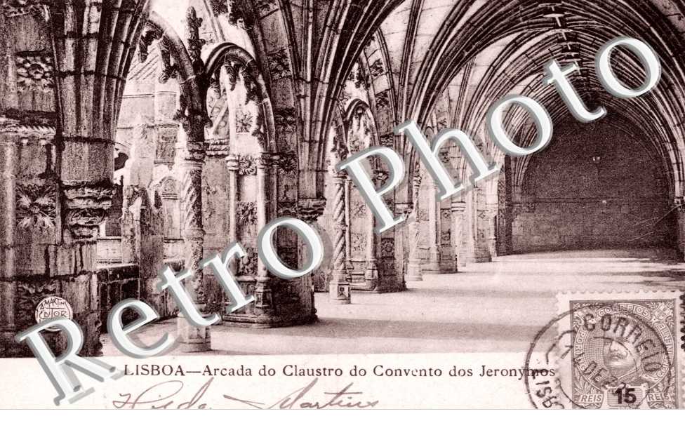 arcada do claustro convento dos Jeronymos