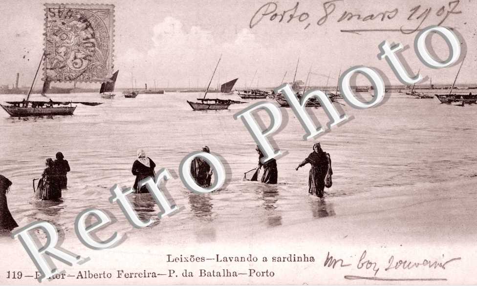 Lavando a sardinha