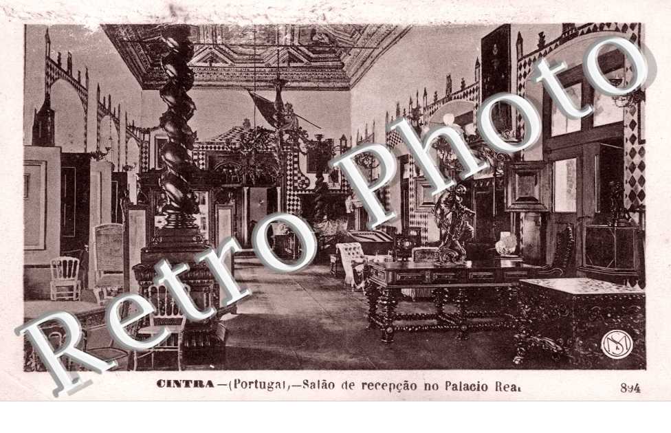 Salao de recepcao no palacio rea