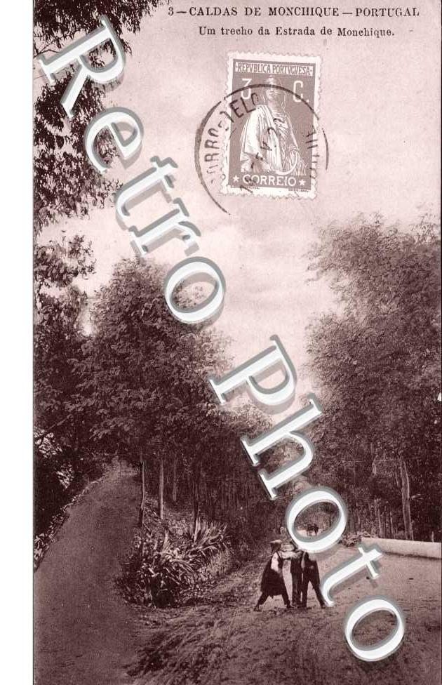 un trecho da estrada de Monchique
