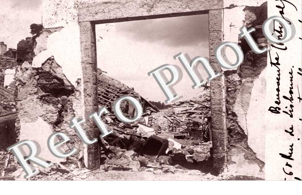 (des ruines)