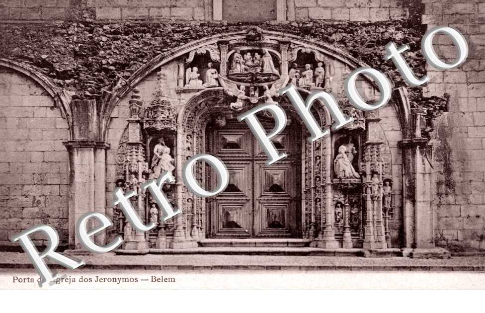 porta da egreja dos Jeronymos
