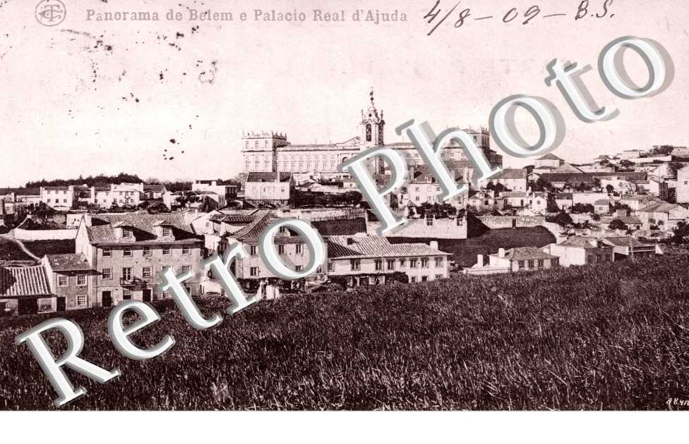 panorama e palacio Real d'Ajuda