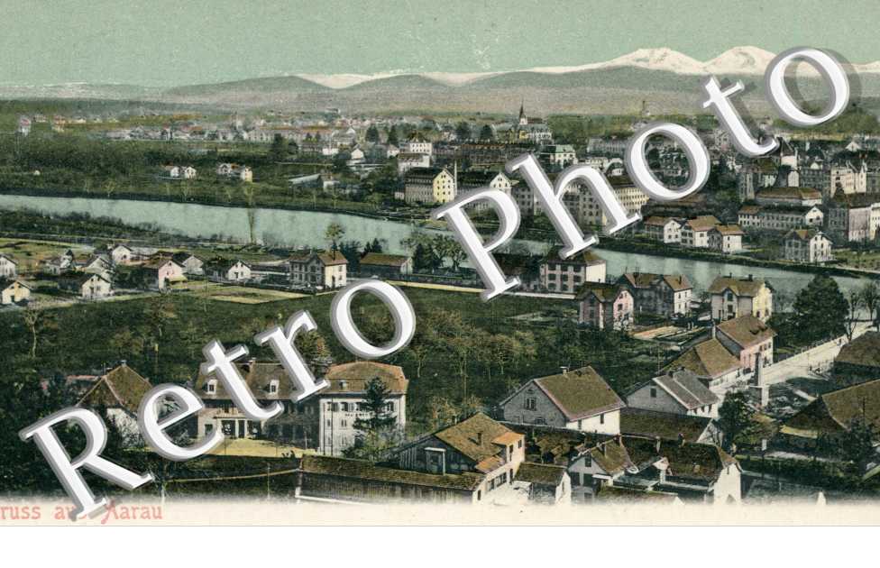vue générale Gruss aus Aarau
