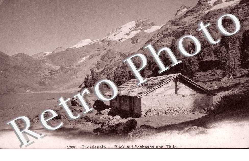 Blick auf Fochbass und Titlis