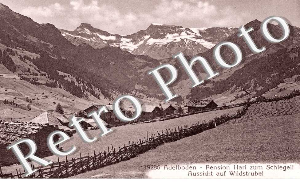 Pension Hari zum Schlegeli, Aussicht auf Wildstrubel