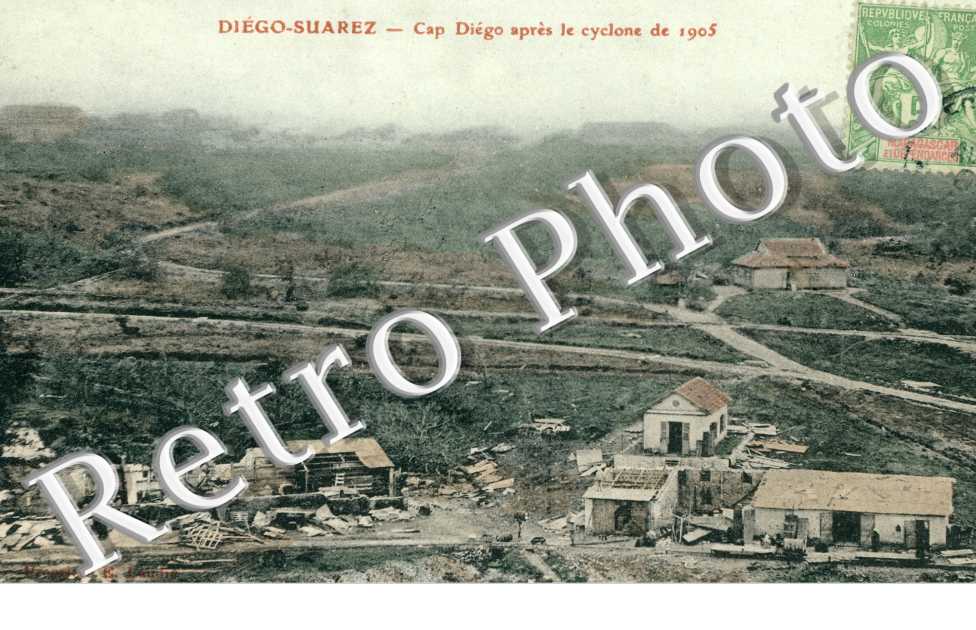 Cap Diego apres le cyclone de 1905