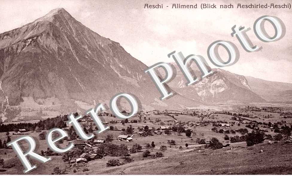 Blick nach Aeschiried-Aeschi) Allmend