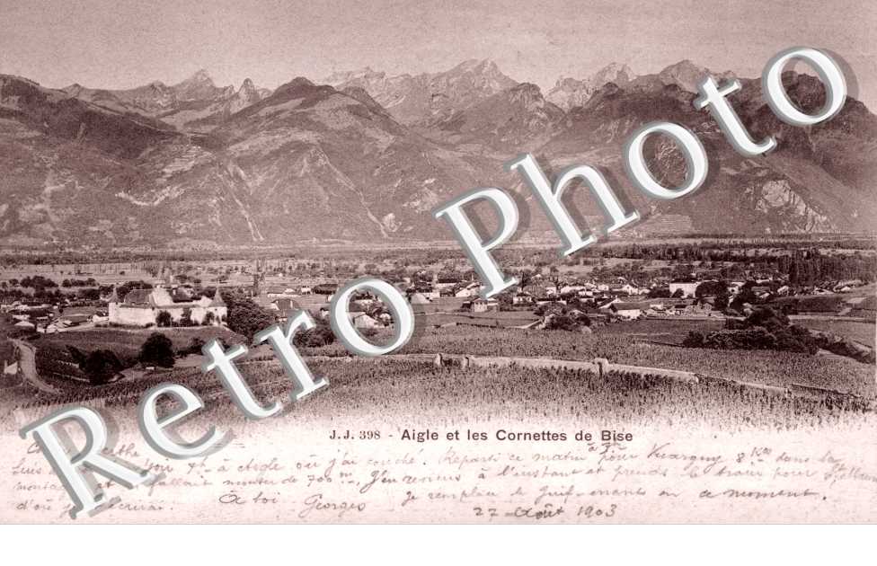 Aigle et les Cornettes de Bise