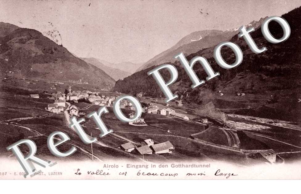 Eingang in den Gotthardtunnel
