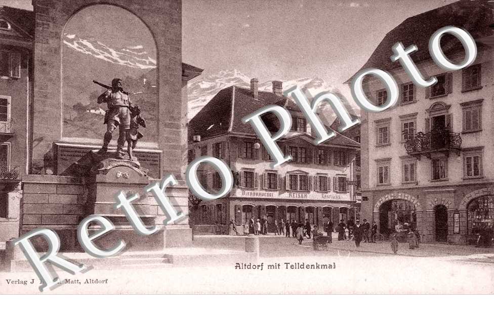 Altdorf mit Telldenkmal