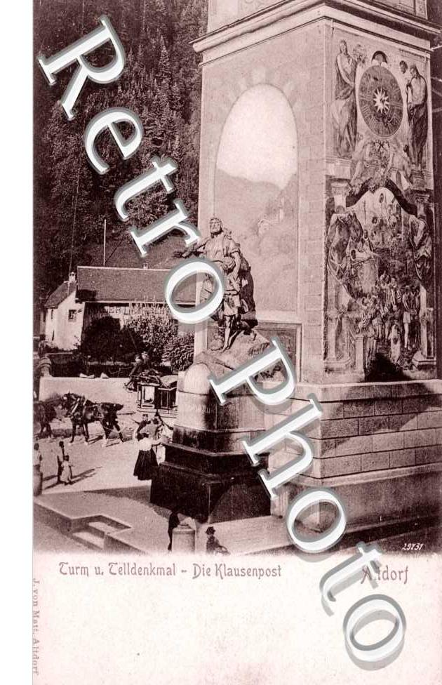Telldenkmal, Die Klausenpost