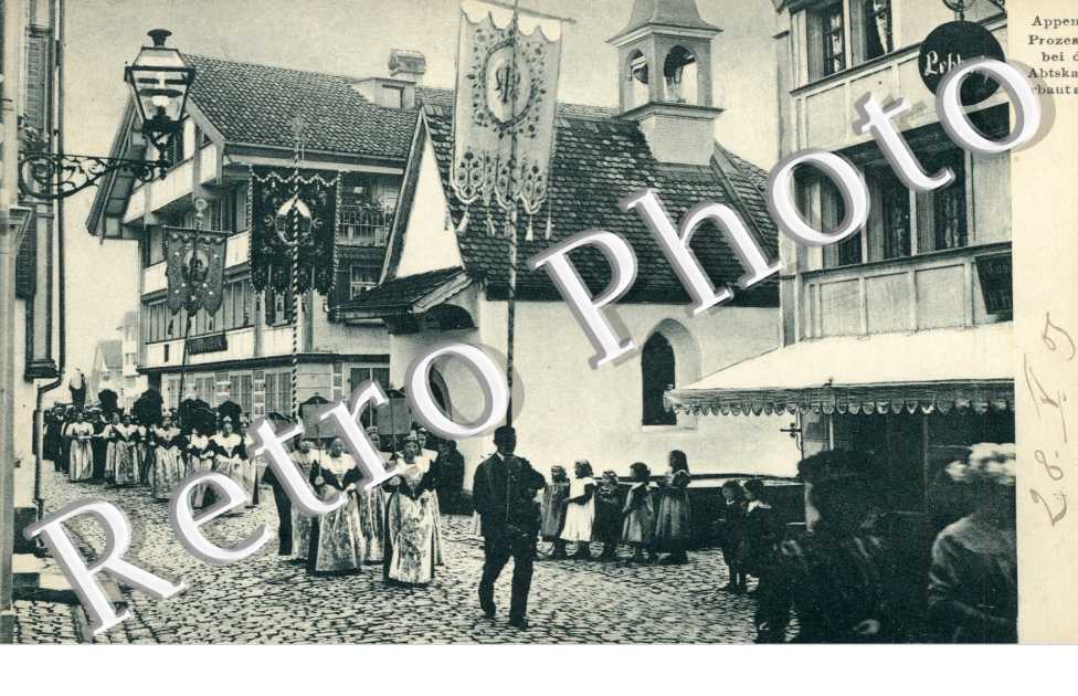 Prozession bei der Abtskapelle