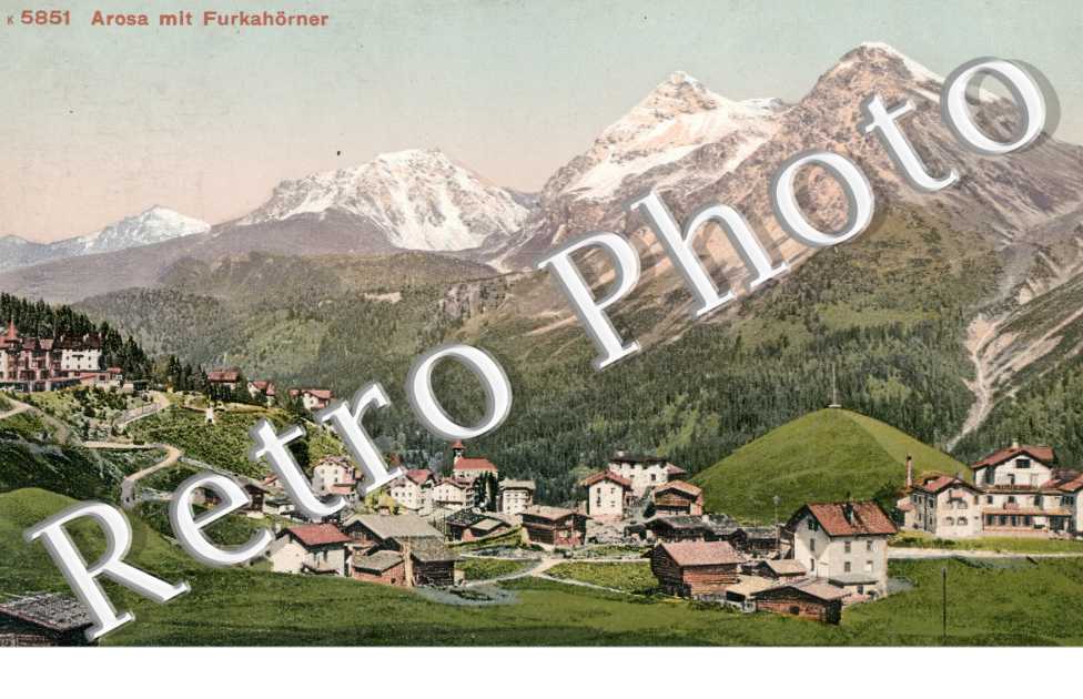 Arosa mit Furkahorner