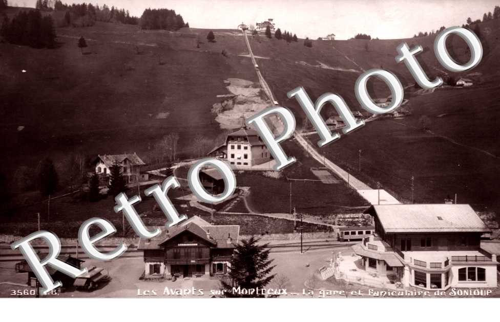 La Gare et Funiculaire de Sonloup