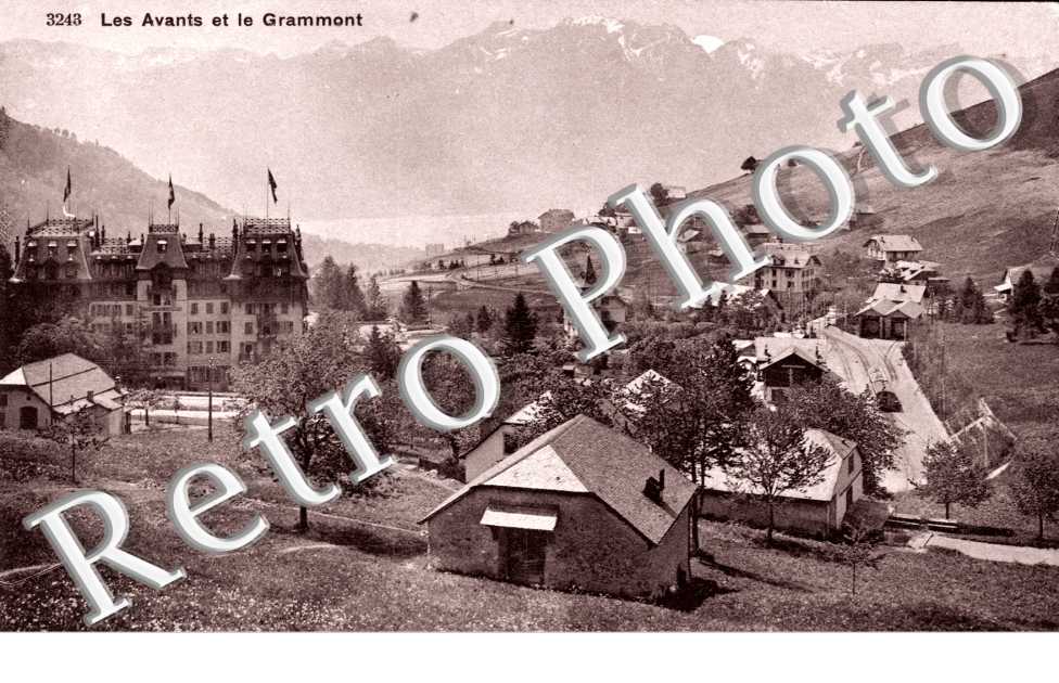 Vue generale et le Grammont