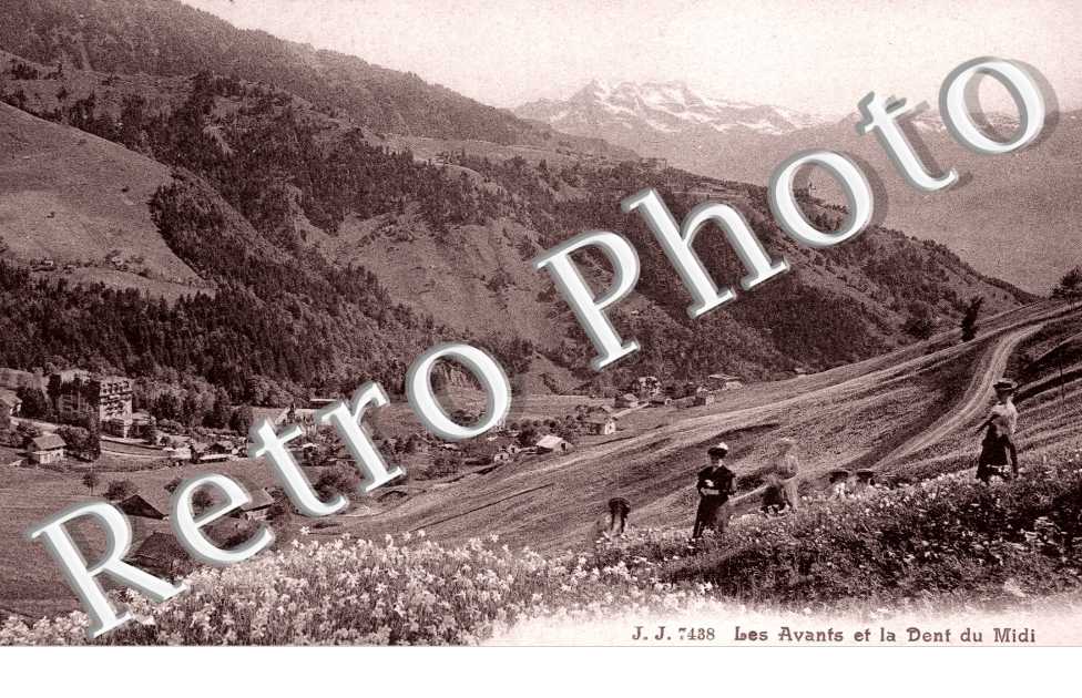 Les Avants et la Dent du Midi