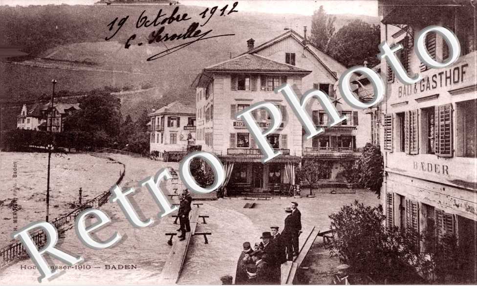 Hochwasser 1910.Inondation 1910