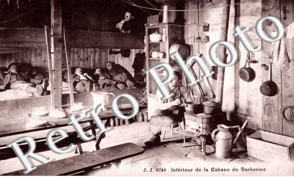Interieur de la cabane de Barberine