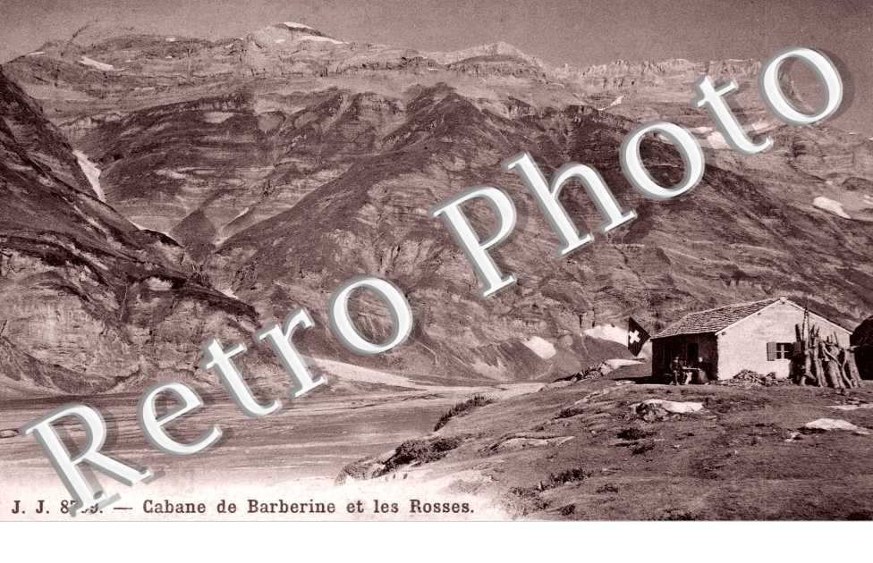 Cabane de Barberine et les rosses