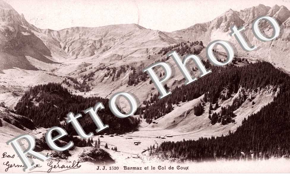 Barmaz et le Col de Coux