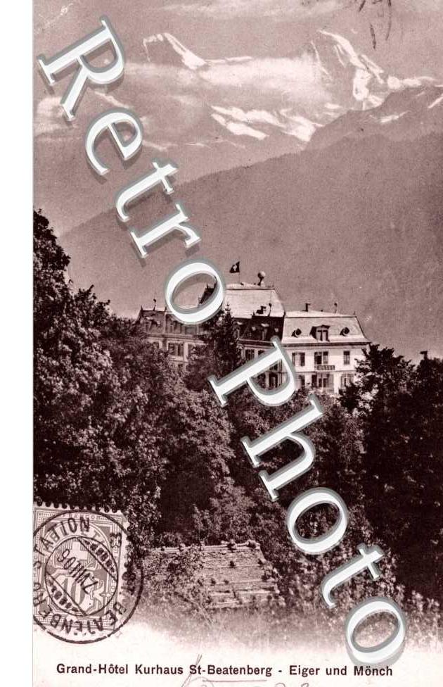 Grand hotel kurkhaus  - Eiger und Monch