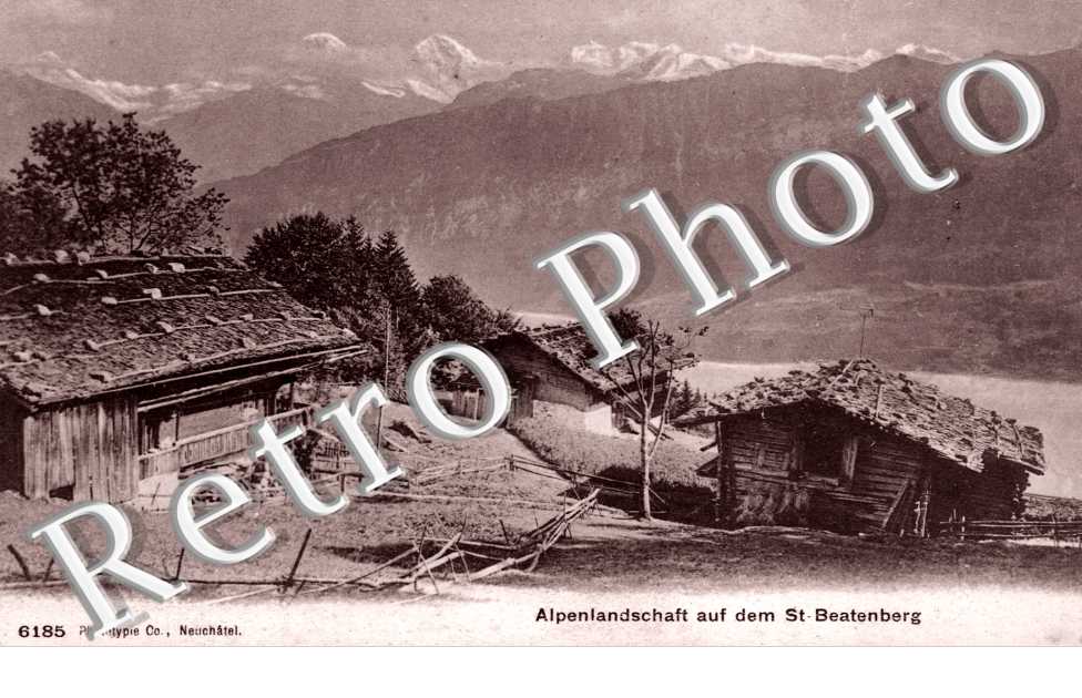 Alpenlandschaft auf dem St Beatenberg