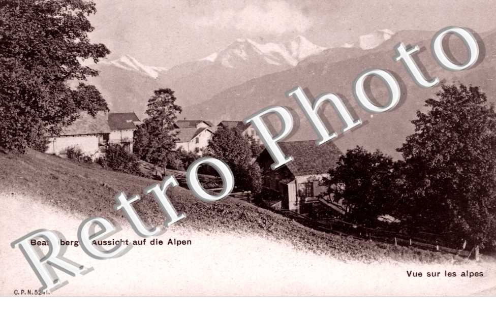Aussicht auf die Alpen