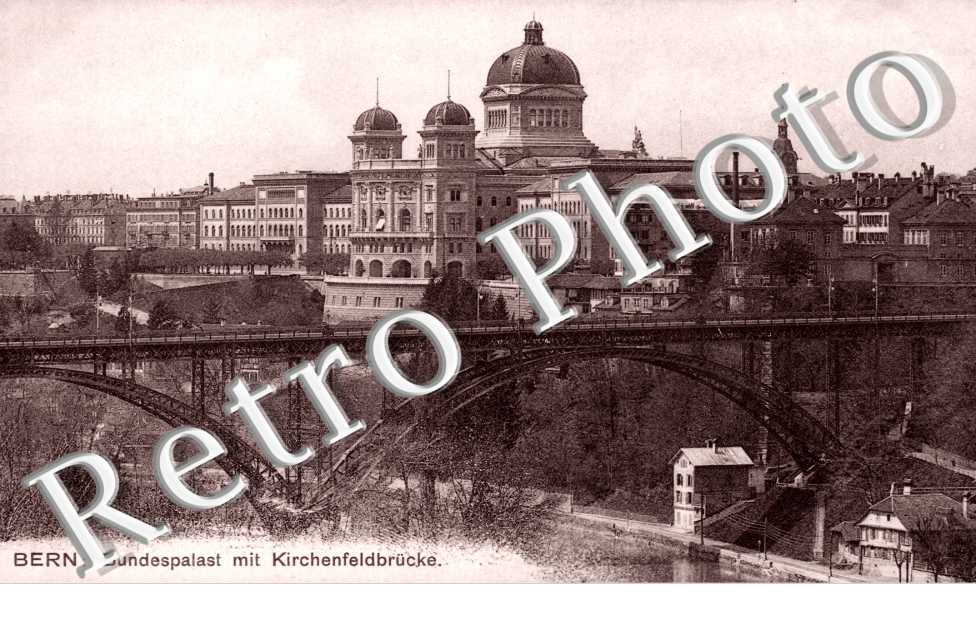 Bundesplalast mit Kirchenfeldbrucke