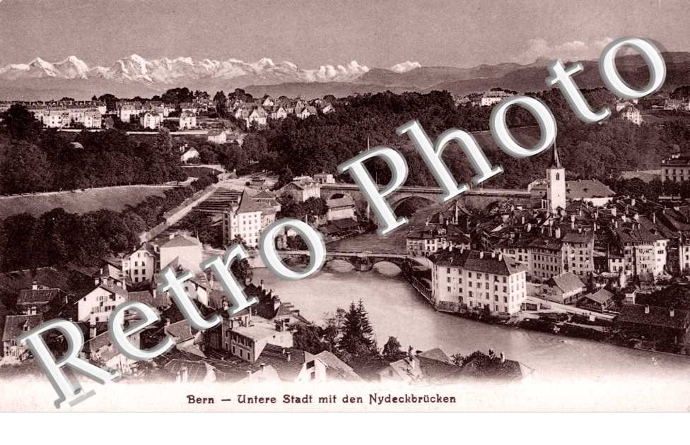 Untere Stadt mit den Nydeckbrucken