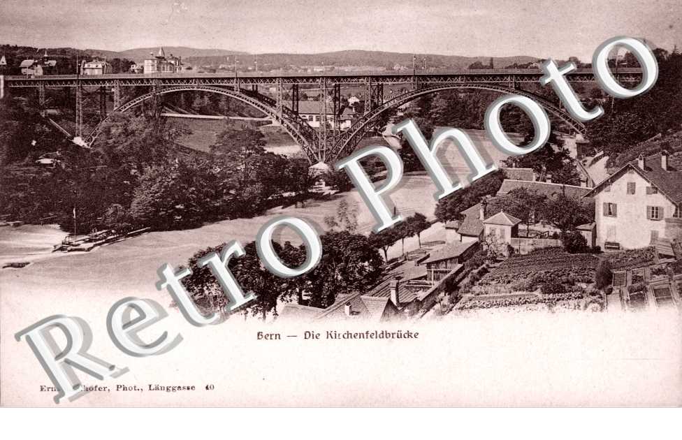 Die Kirchenfeldbrucke, Le pont sur le terrain de l'eglise
