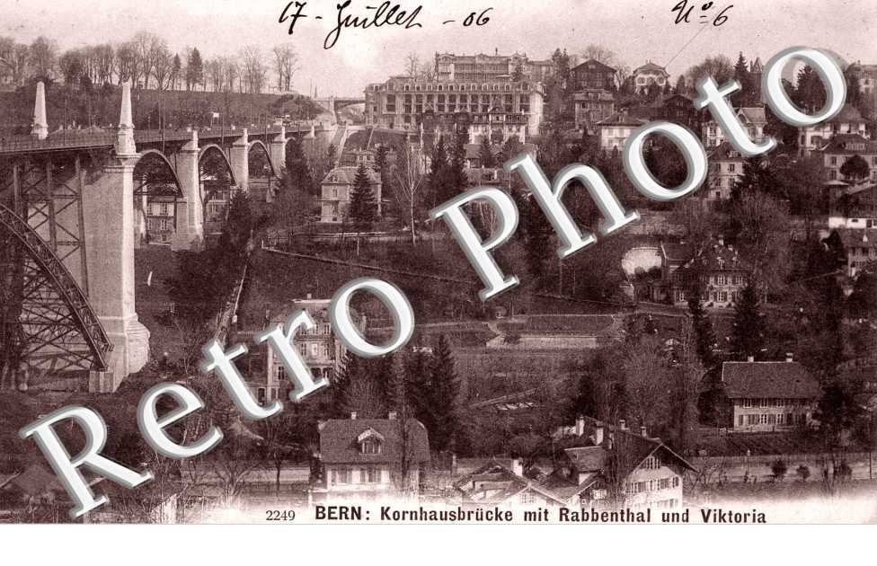 Kornhausbrucke mit Rabbenthal und Viktoria