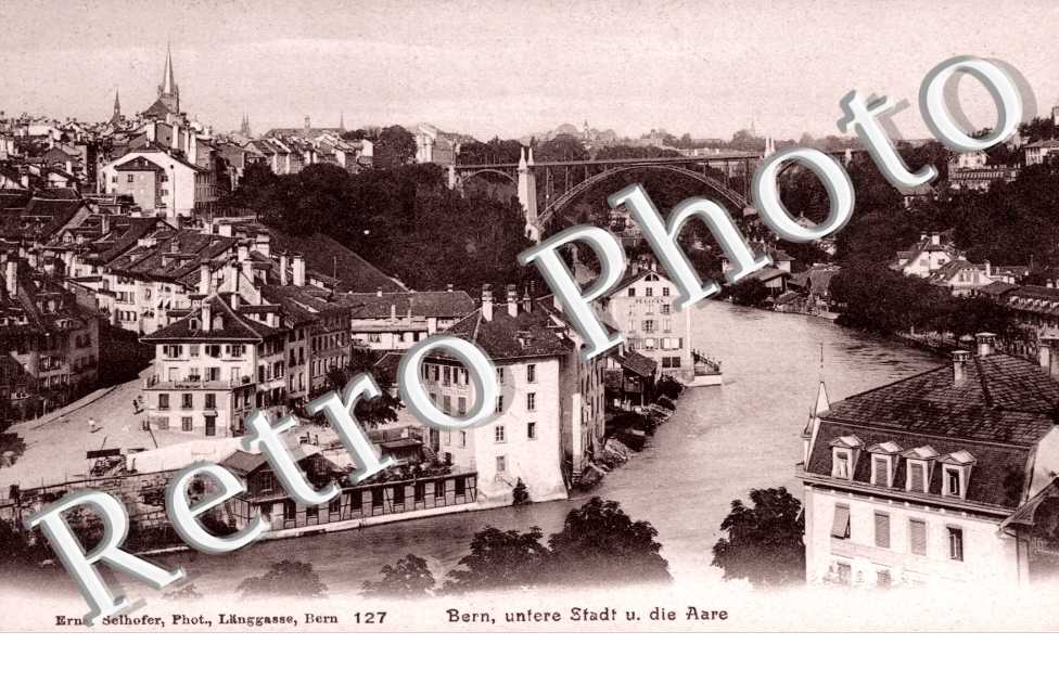 Untere Stadt u. die Aare