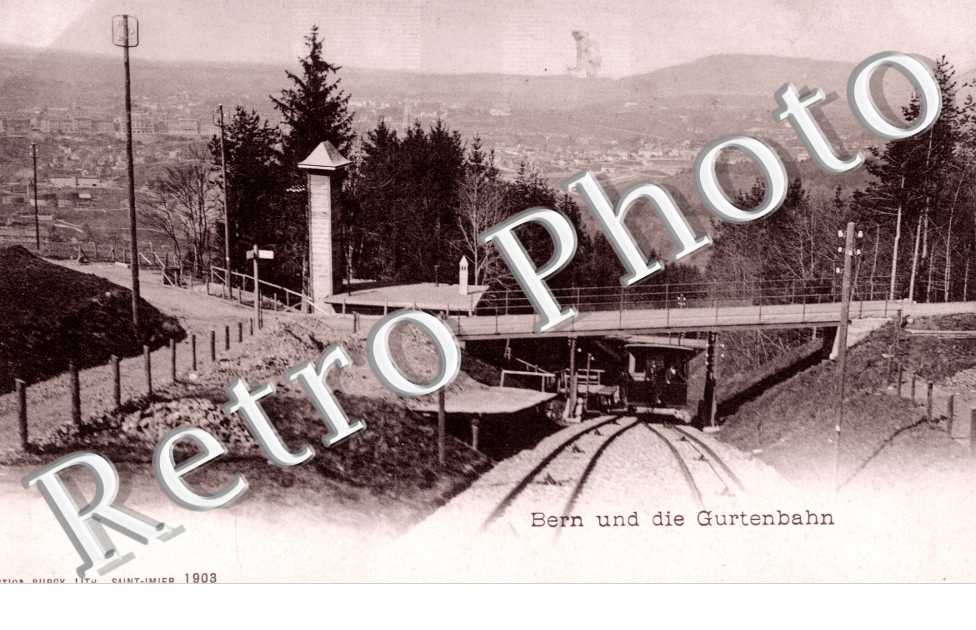 Bern und die Gurtenbahn
