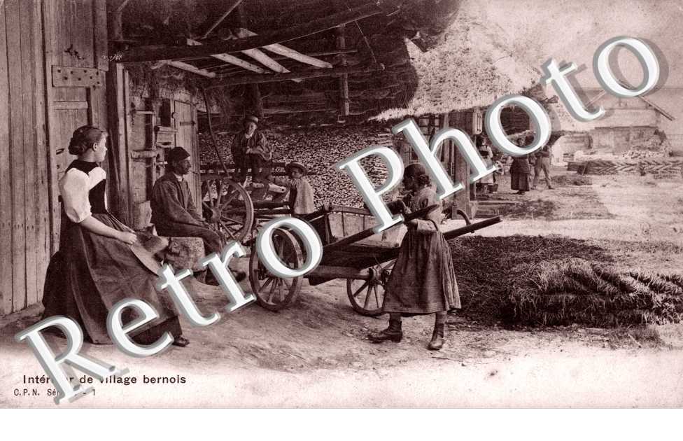Interieur de village bernois