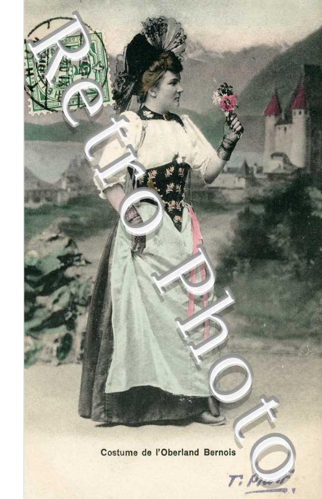 Costume de l'Oberland Bernois. Tracht des Berner Oberlandes