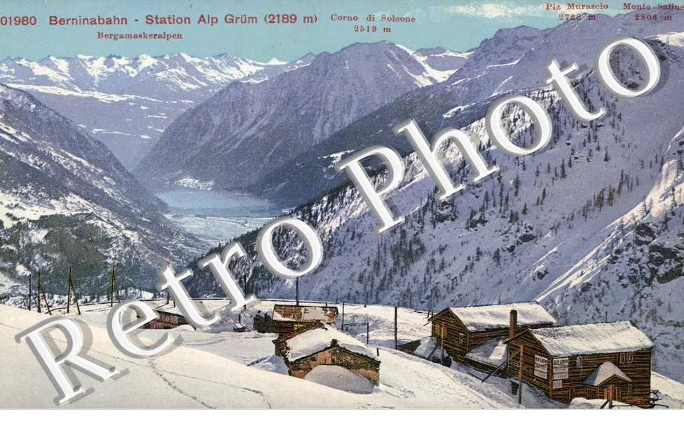 Berninabahn, Station Alp Grum