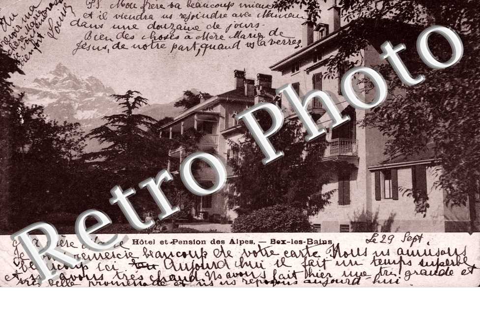 Hotel et pension des Alpes