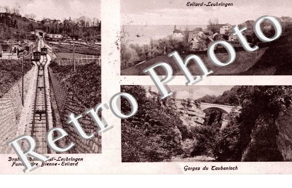 Gorges du Taubenloch - Evilard-Leubringen - Funiculaire Bienne Evilard