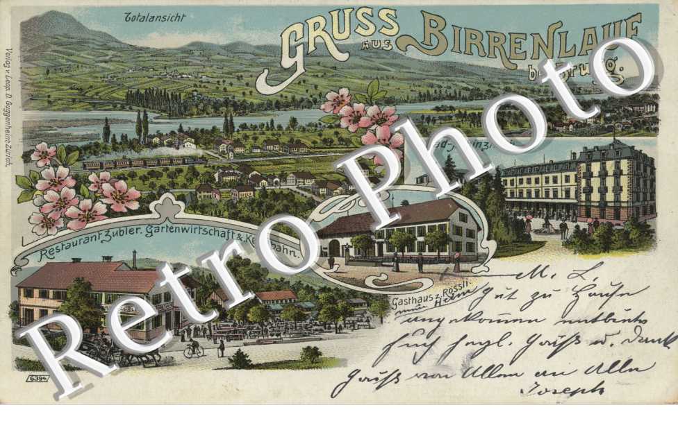 Gruss aus Birrenlauf bei Brugg