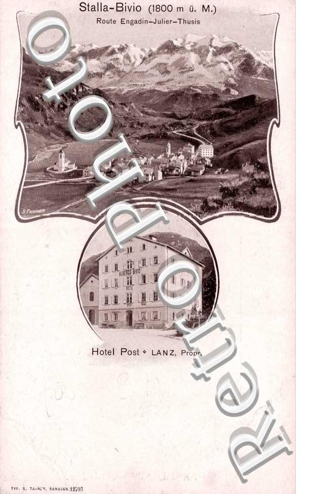 Stalla-Bivio, Hotel Post